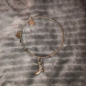 Cowgirl boot Alex & Ani bracelet